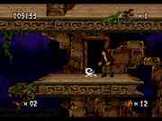This is the first scorpion you will meet in the game. Also, you will notice the secret door in the background.