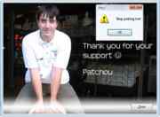 This is the picture of Patchou in MSN Plus!
