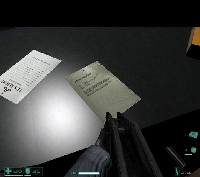 F.E.A.R. Easter Egg Armachem and Initech? (Office Space References)