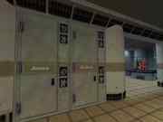 One of the pictures of the personell lockers