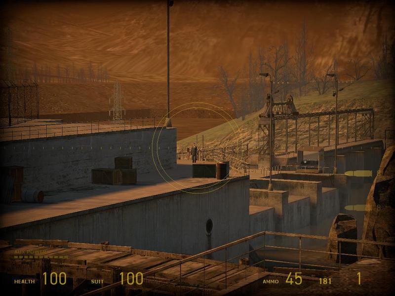 HalfLife 2 Easter Egg GMan Sightings