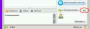 The cat (I circled it in red), as found when I tried this in Skype 3.5.0.239