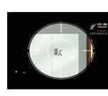 A person and arcade game in the mirror