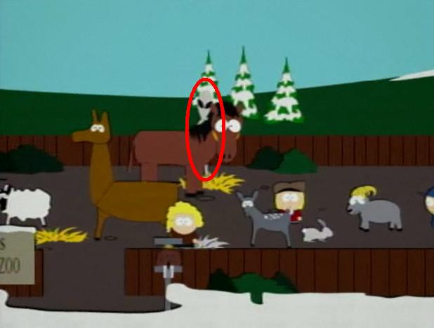 south park easter egg alien sightings south park merry christmas charlie manson