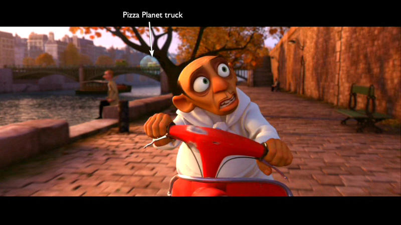 Ratatouille Easter Egg - Pizza Planet Truck Discovered!!