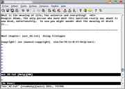 cream/vim for windows (running in vista :-(