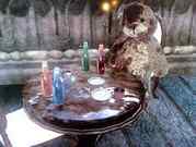 A close-up of the table.