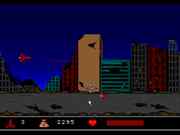 Gradius style gameplay