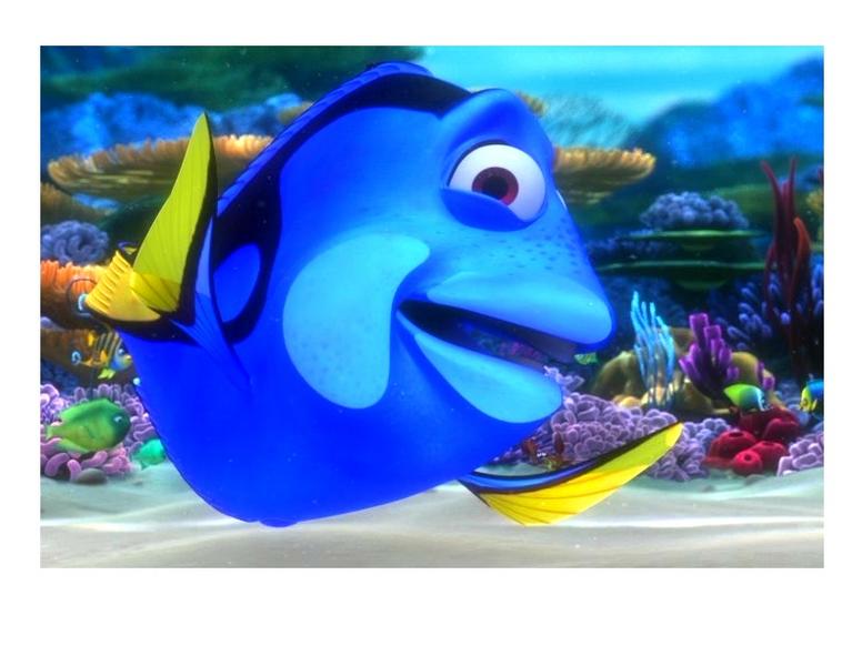 dory and nemo. from the hidden Dory video