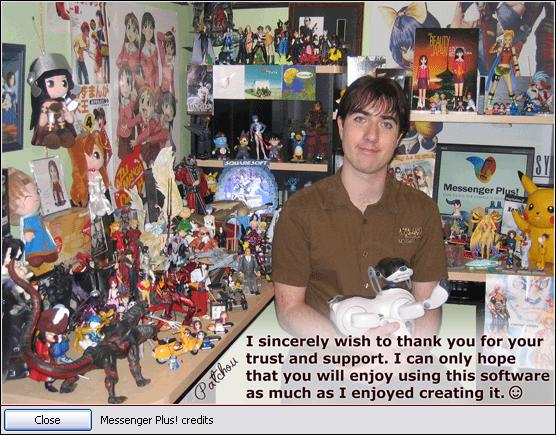 messenger plus patchou