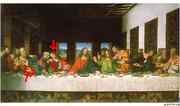 As you can see is the extra hand above the table NOT UNDER it